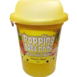 Ananasdryck med Poppar Boba 350 ml