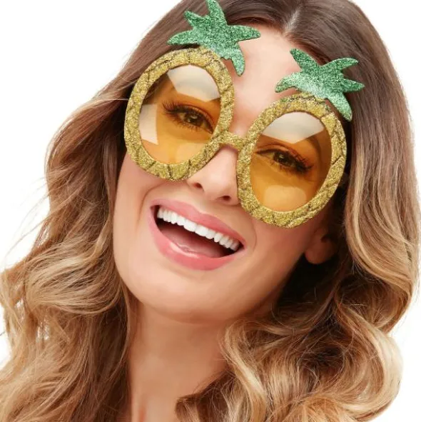Ananas Glasögon Glitter