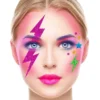 Ansiktsklistermärken Lightning Glitter
