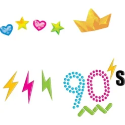 Ansiktssmycken 90-talet