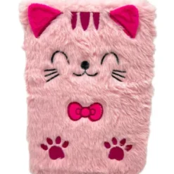 Anteckningsblock Fluffig Rosa Katt