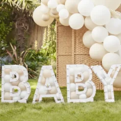 Baby Ballongboxar Hello Baby
