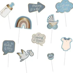Baby Boy Fotoprops 10-pack
