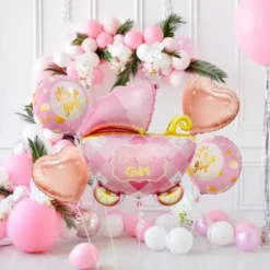 Baby Girl Ballongbukett