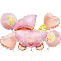 Baby Girl Ballongbukett