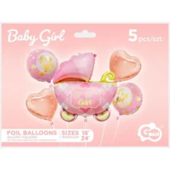 Baby Girl Ballongbukett