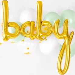 Baby Guld Folieballong