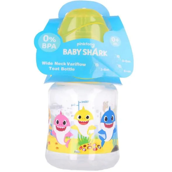 Baby Shark Justerbar Nappflaska Liten