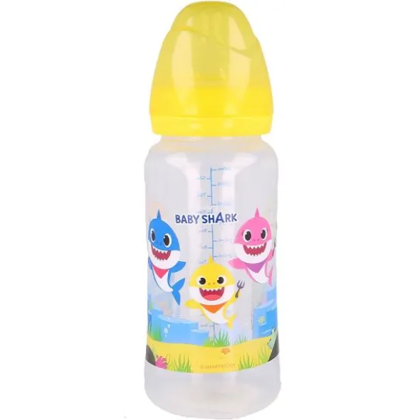 Baby Shark Justerbar Nappflaska Stor