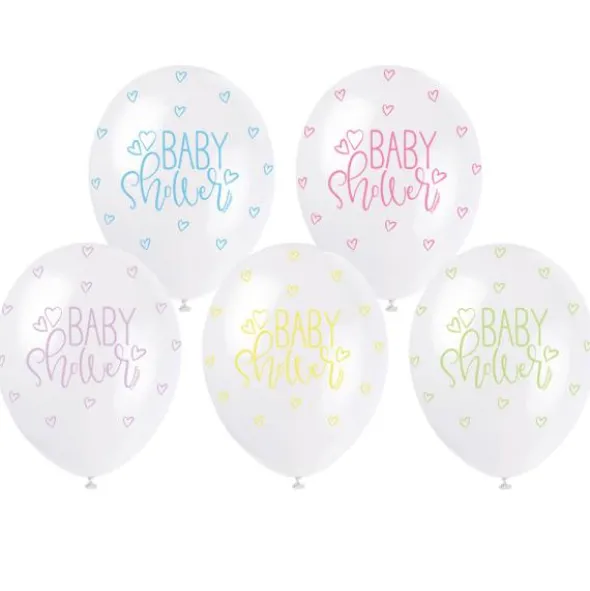 Baby Shower Ballonger Pastell