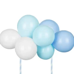 Baby Shower Ballong Tårtdekoration Blå 29 cm