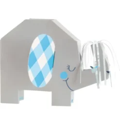 Babyshower Bordsdekoration Utvikbar Elefant Blå