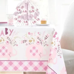 Babyshower Folieballong Elefant Rosa