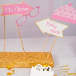Baby Shower Girl Fotoprops 11-pack