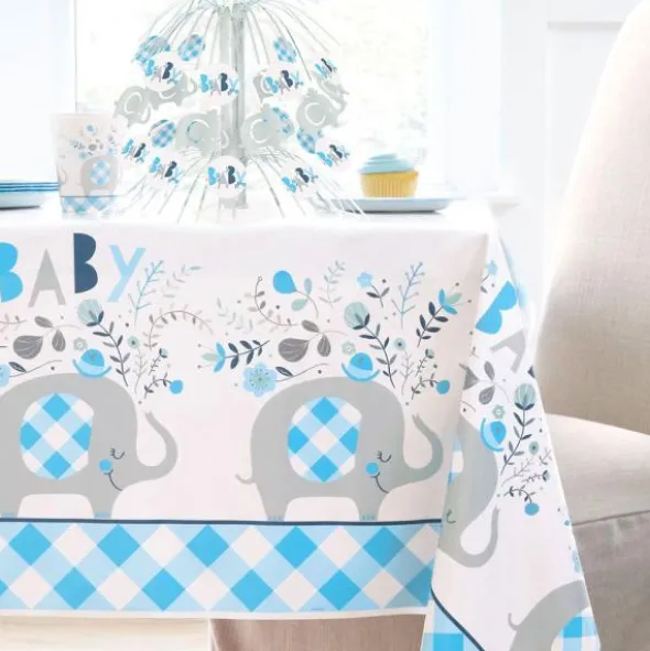 Babyshower Konfetti Elefant Blå