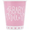Baby Shower Muggar Ljusrosa