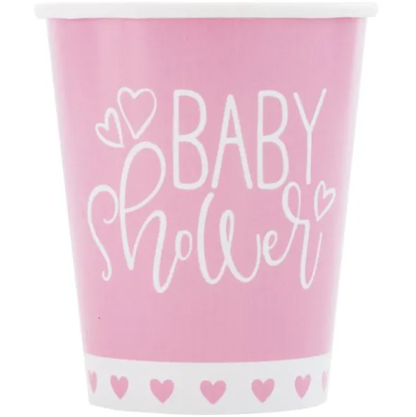Baby Shower Muggar Ljusrosa