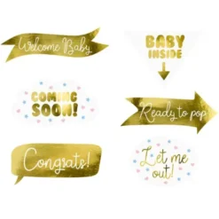 Baby Shower Party Foto Props