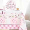 Babyshower Presentaskar Elefant Rosa