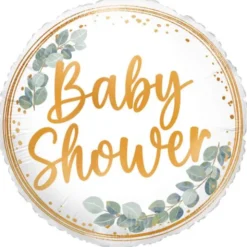 Baby Shower Rund Folieballong