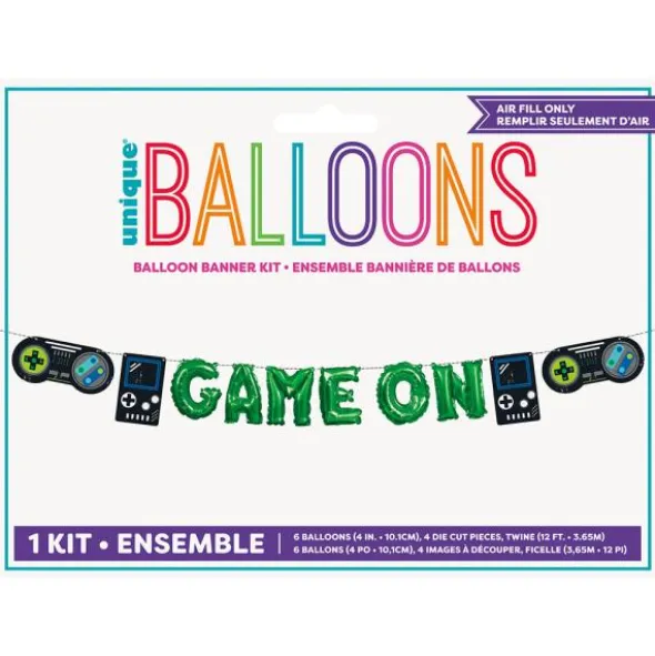 Ballong Banderoll Game On