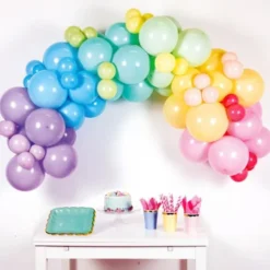 Ballongbåge Kit Pastell Regnbåge