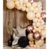 Ballongbåge Kit Vit & Blush