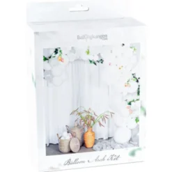 Ballongbåge Kit Vit & Transparent