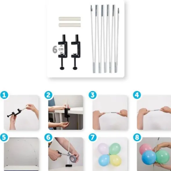 Ballongbåge Tillbehörskit till Bord