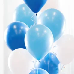 Ballongbukett Baby Blå