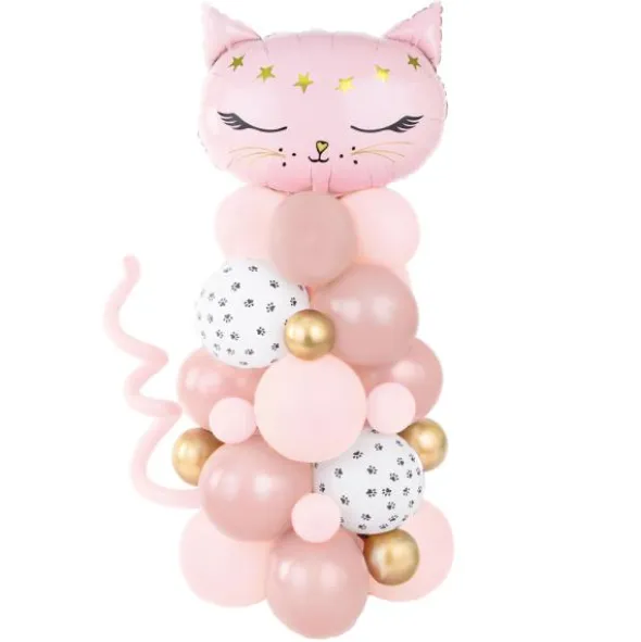 Ballongbukett Katt