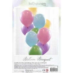 Ballongbukett Pastell