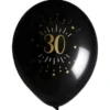 Ballonger 30 År Birthday Party Guld
