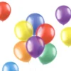 Ballonger Transparent Färg Mix 50-pack