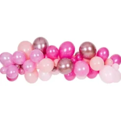 Ballonggirlang Dazzling Pink 62-pack