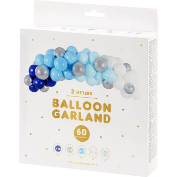 Ballonggirlang Kit Blå