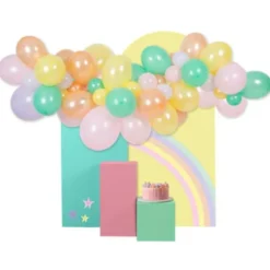 Ballonggirlang Unicorns Rainbows 66-pack