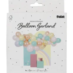 Ballonggirlang Unicorns Rainbows 66-pack