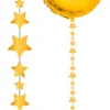 Ballongsnöre Stjärnor Guld