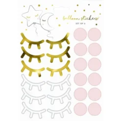 Ballongstickers Ögonfransar