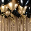 Ballongtak Kit Svart & Guld