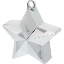 Ballongvikt Stjärna Silver