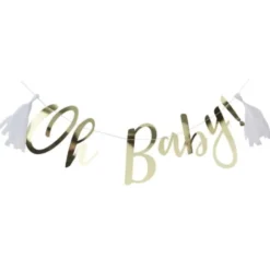 Banderoll Guld Oh Baby