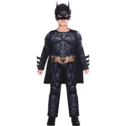 Batman Dark Knight Dräkt Barn (2-3 år (92-98 cm))