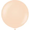 Beige Gigantiska Latexballonger Blush 2-pack