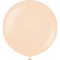 Beige Stora Latexballonger Blush (2-pack)