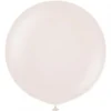 Beige Stora Latexballonger White Sand (2-pack)