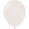 Beige Stora Standard Latexballonger White Sand (5-pack)