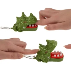 Bitande Dinosaurie & Drake Nyckelring