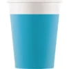 Blåa Pappmuggar Solid Color